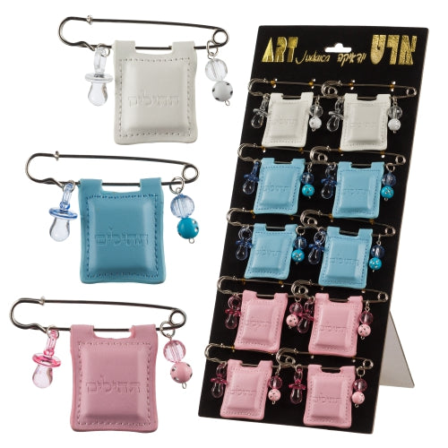 Kunstleder Vollständer Tehillim Baby Clip - As