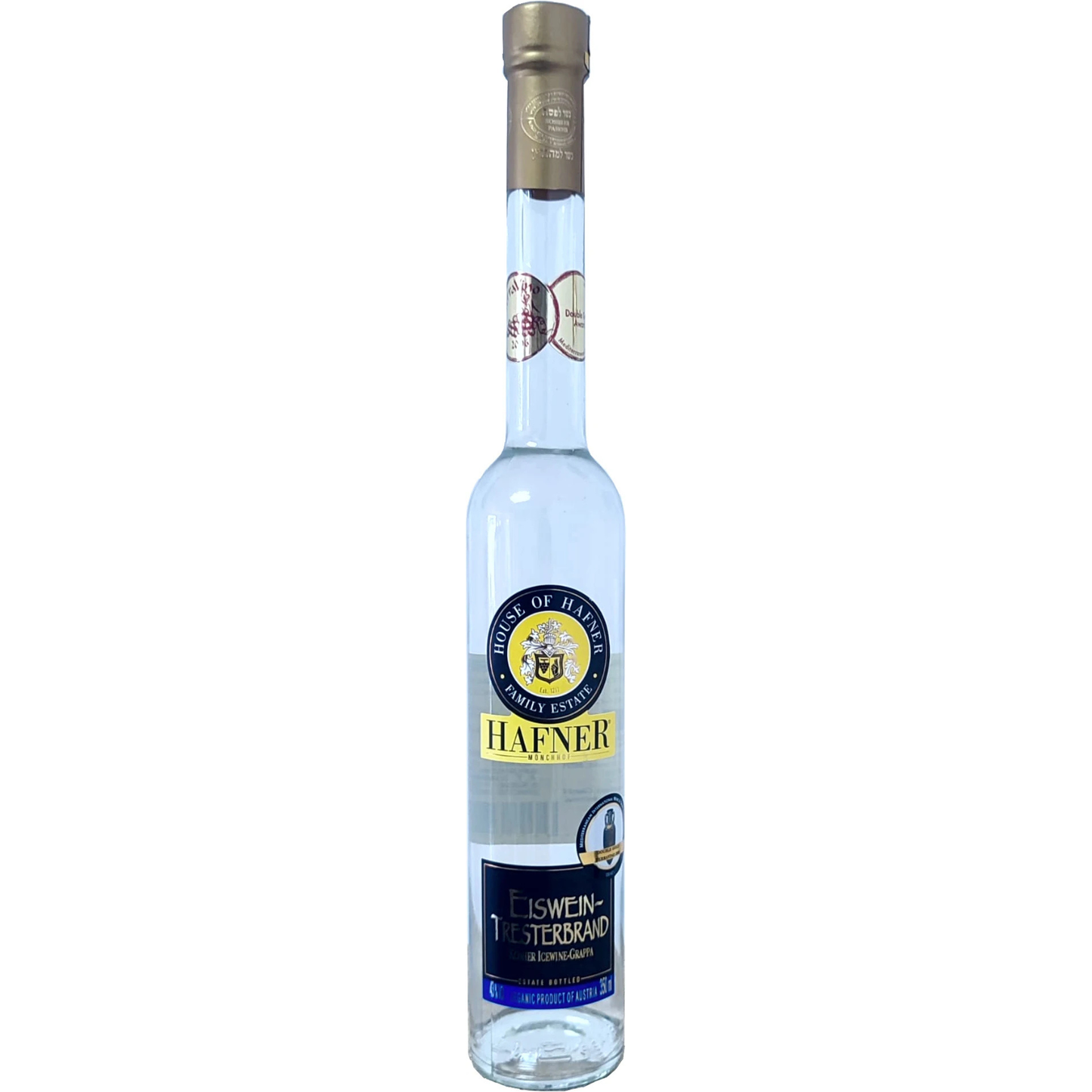 ICEWINE-GRAPPA (destillierte Eiswein-Trauben), Kosher le Pessach