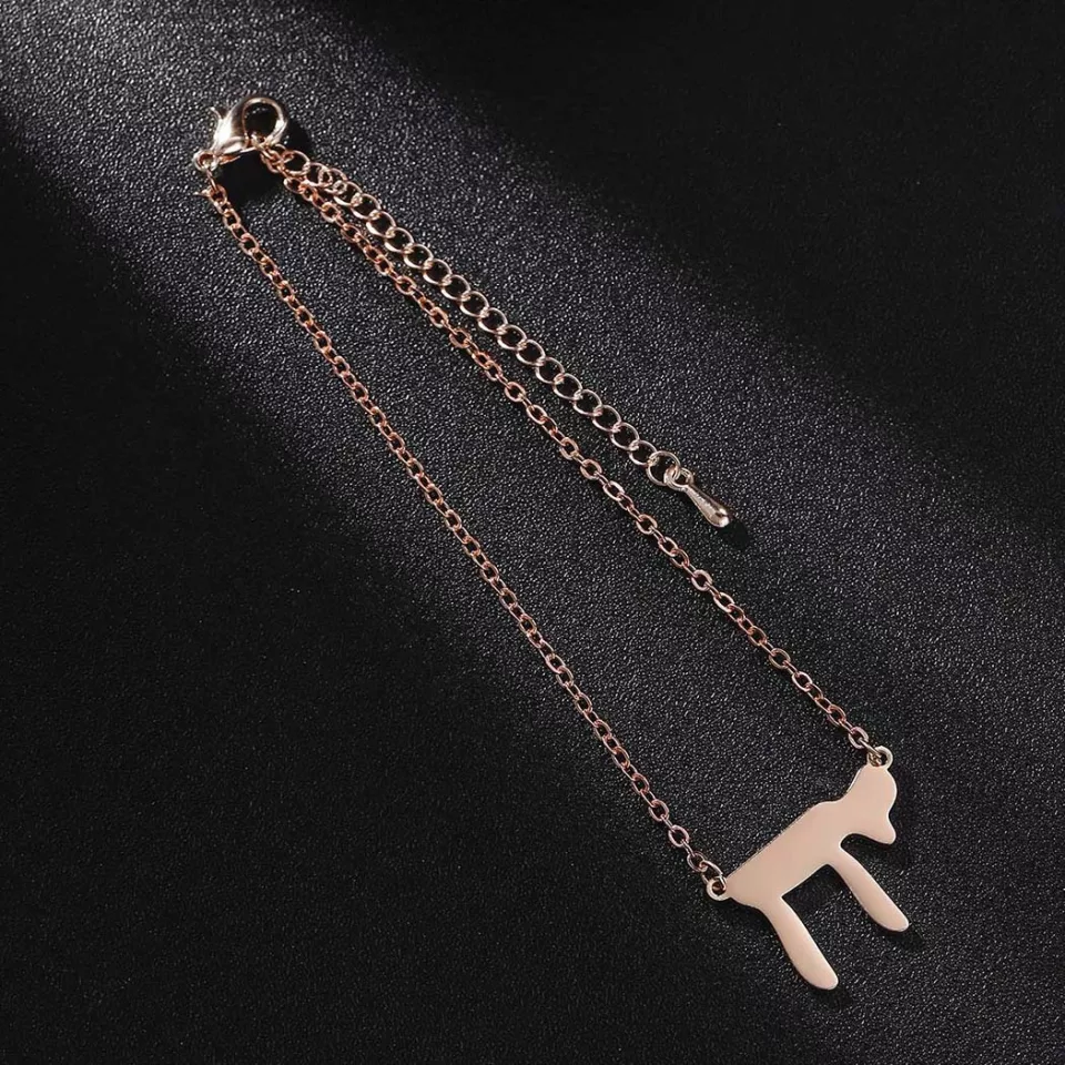 Armband "Haj" הי aus Edelstahl - Glücksbringer aus der Kabbala Lehre