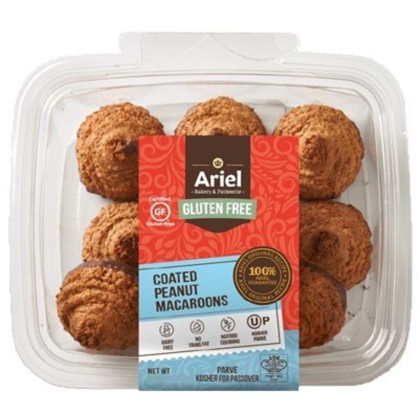 Ariel Erdnuss-Makronen mit Schokoladenüberzug, glutenfrei, 500 g