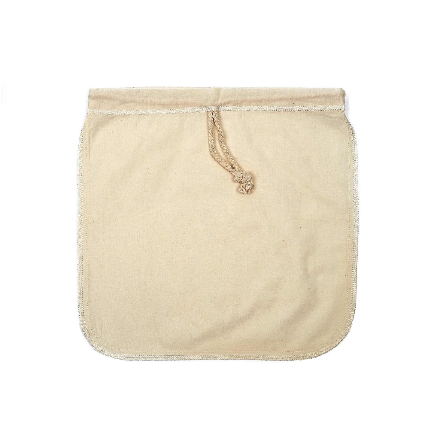 Siebbeutel/Seihtuch 30x30cm, aus Baumwolle mit Kochanleitung für Labne-Käse!