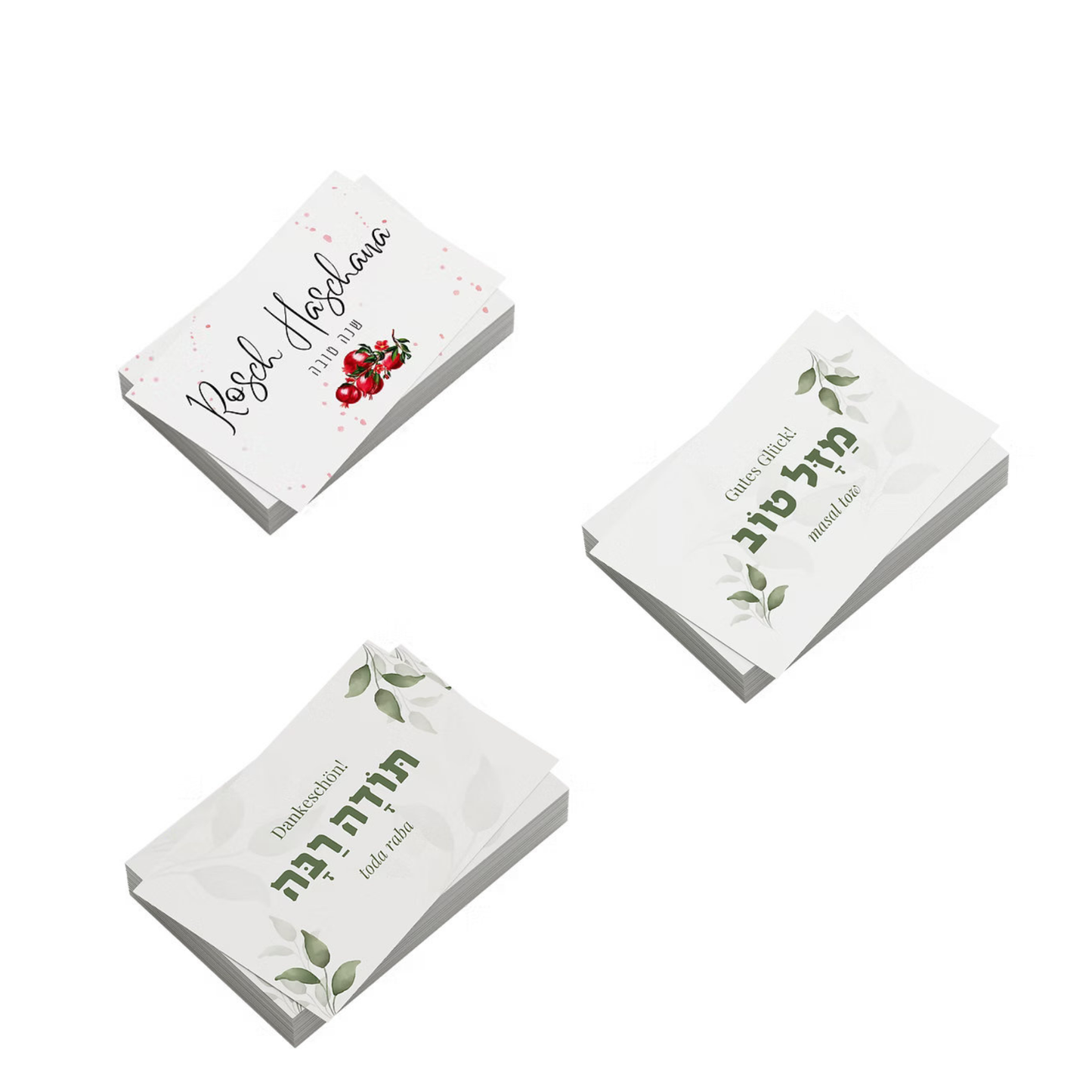 30 x GiveAway-Kärtchen (Deutsch)