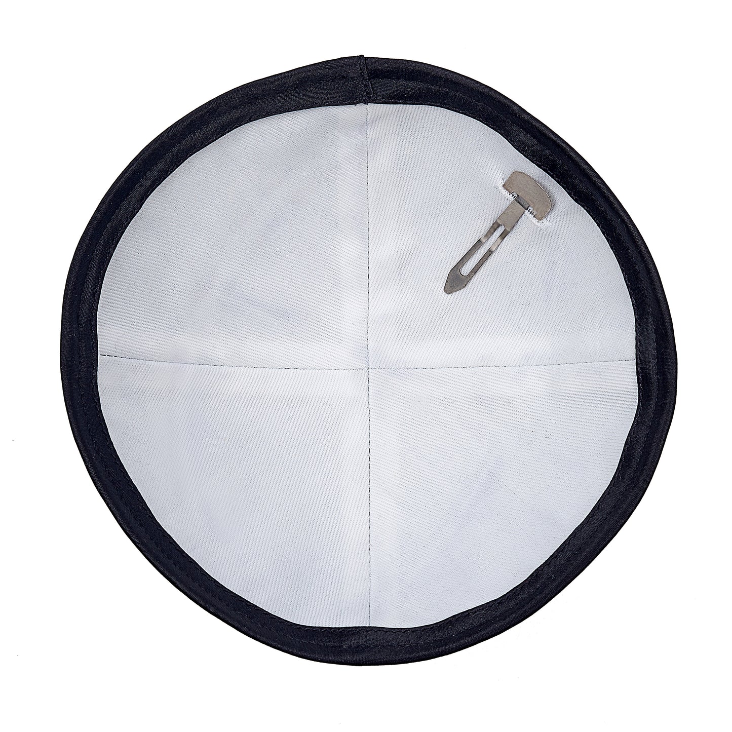 Eine edle Kippa, aus Samt “Orthodox” für Erwachsene, ⌀ 15cm.