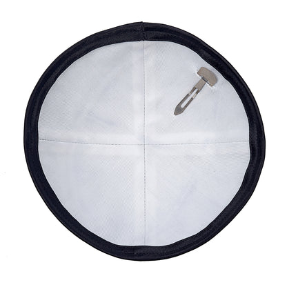 Eine edle Kippa, aus Samt “Orthodox” für Erwachsene, ⌀ 15cm.