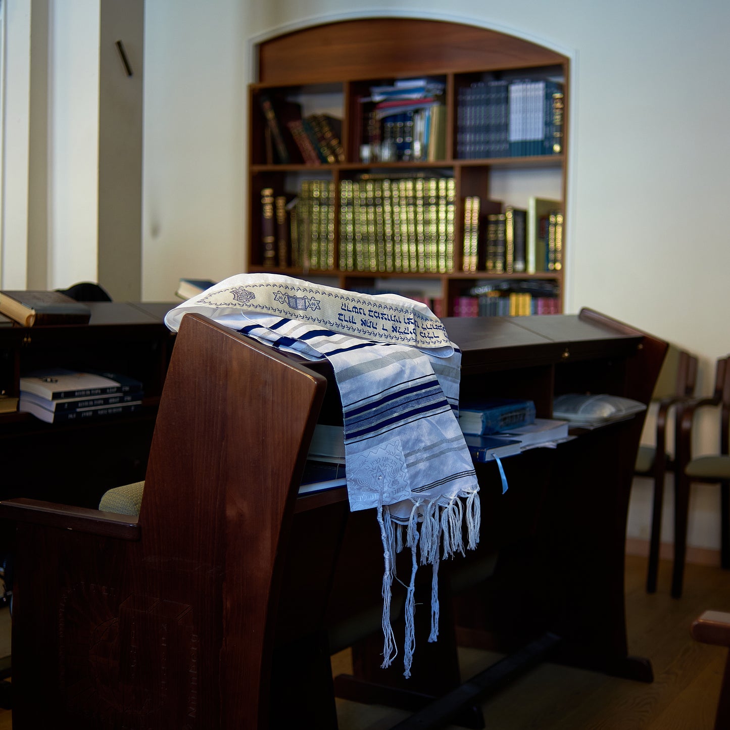 Ein Tallit, zeremonieller jüdischer Gebetsschal "Gold"