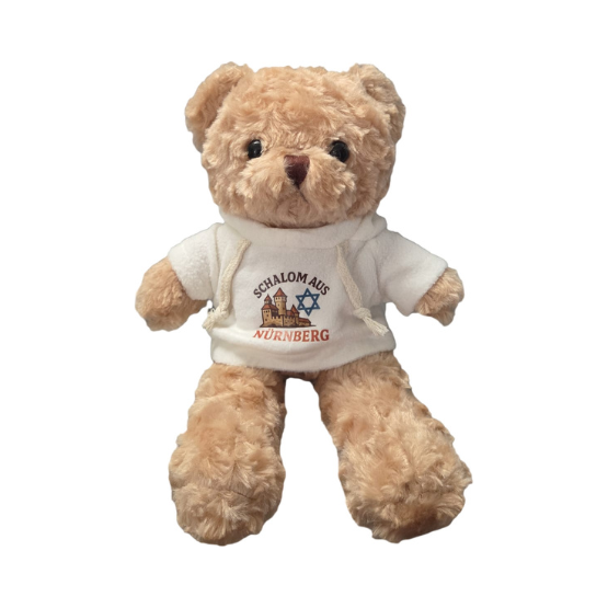 Plüschtier Bär „Schalom aus Nürnberg“