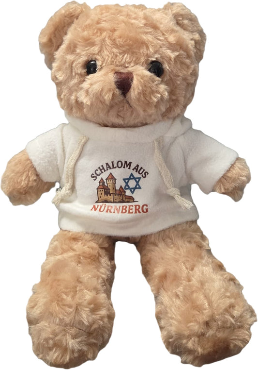 Plüschtier Bär „Schalom aus Nürnberg“