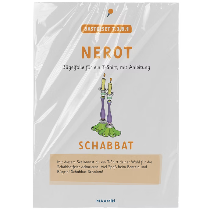 Bügelset für Schabbat | Nerot (Deutsch)