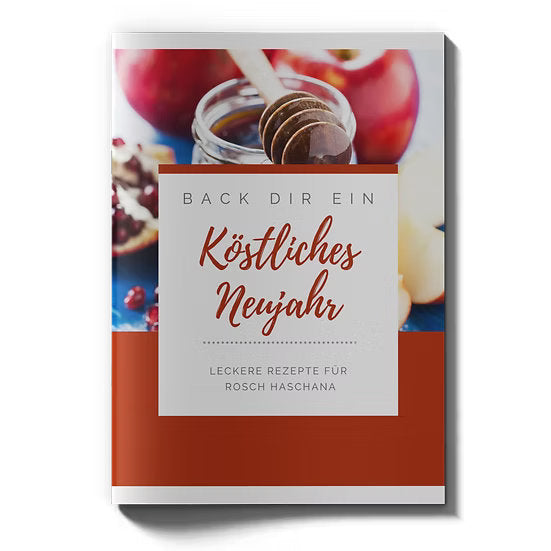 Buch mit 12 Rezepten für Festtage (Deutsch)