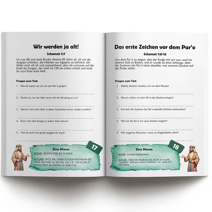 Abenteuer mit Mosche (Deutsch)