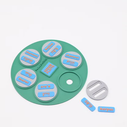 3D-Sederplatte (Deutsch) | Bastelset