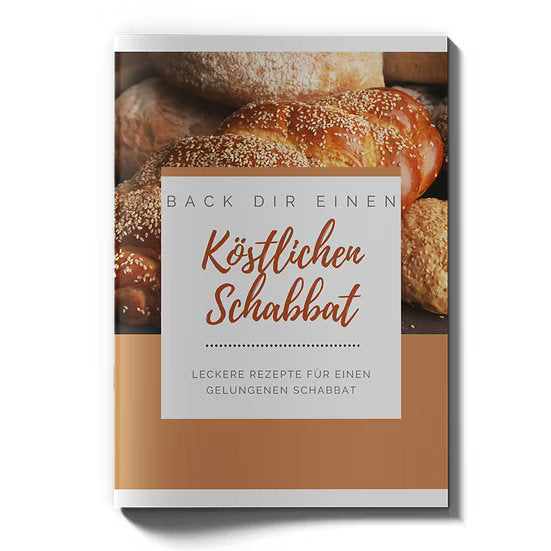 Buch mit 12 Rezepten für Festtage (Deutsch)