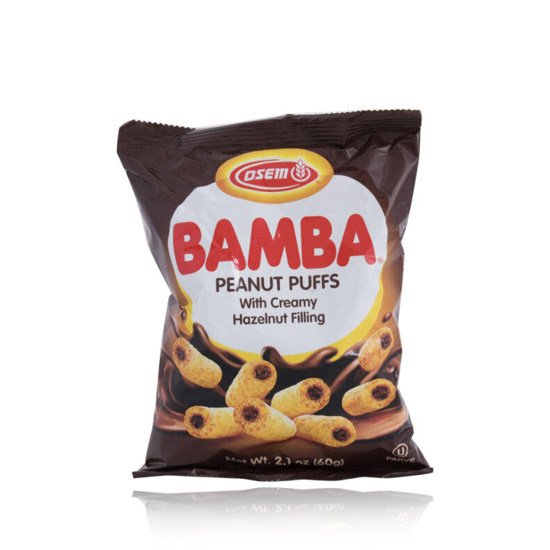 Bamba mit cremiger Haselnussfüllung